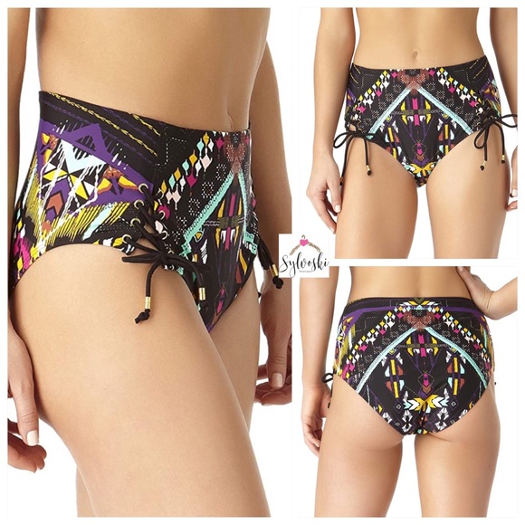 🆕 Swimsuit Bottom Lace-Up NWT - Picture 2 of 8